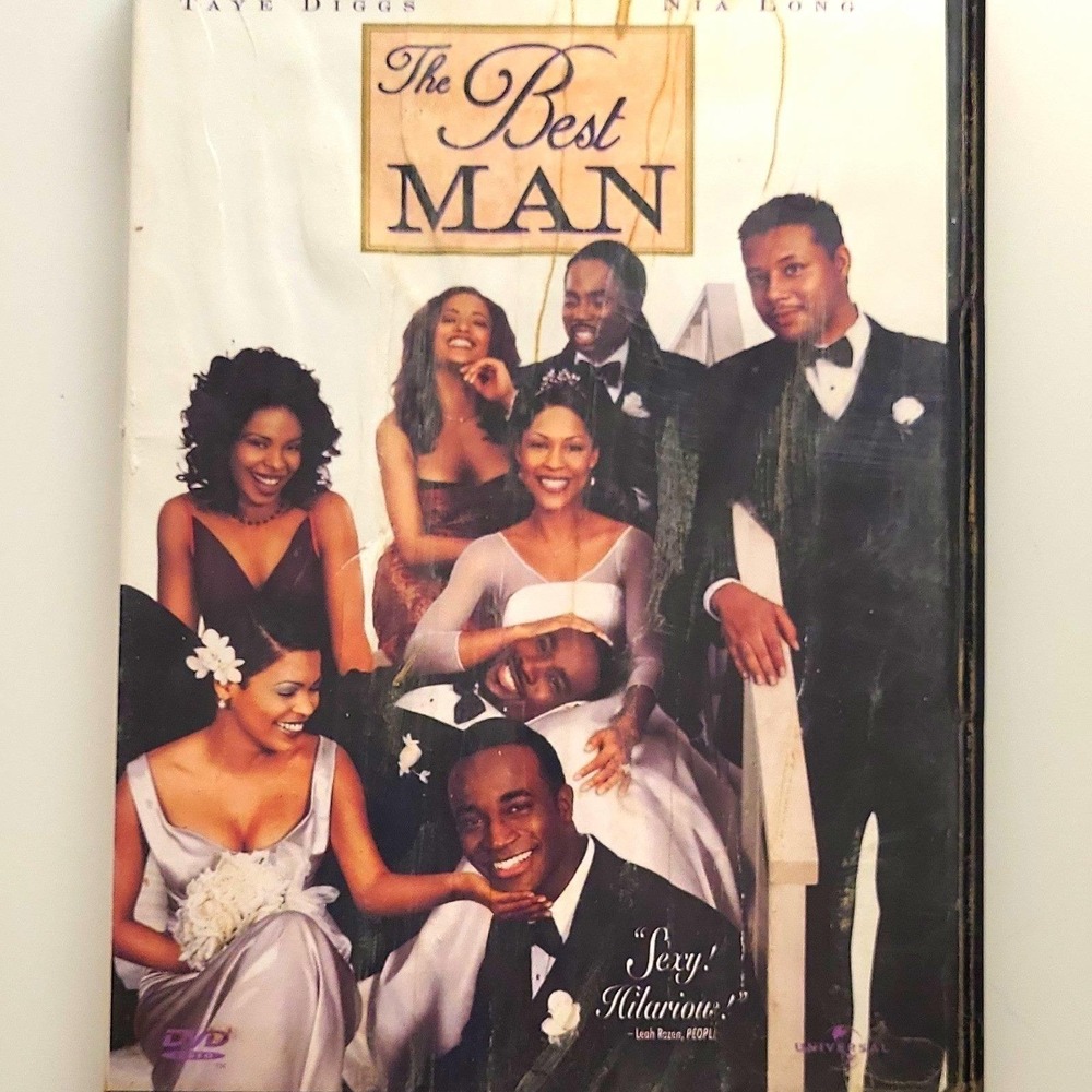 Universal The Best Man DVD 2000 Widescreen Taye Diggs Nia Long R Rated 20715